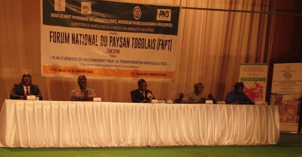 Togo: 12th national farmer forum begins
