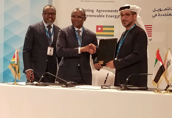 Abu Dhabi Fund for Development loans Togo $15M for Blitta solar plant project