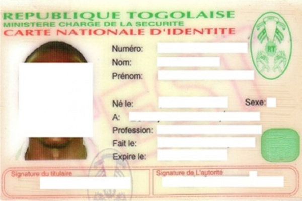 Seulement 1,3 million de Togolais détiennent la carte nationale d’identité et 500.000, un passeport en 2022
